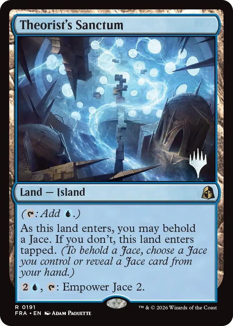 Image for Theorist's Sanctum (Promo Pack: Reality Fracture) (191) (PPFRA) - Magic: The Gathering