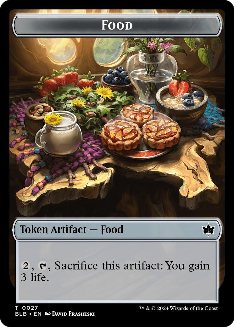 Image for Food // Clue Token Double-Sided Token (Secrets of Strixhaven) (27 // 14) (SOS) - Magic: The Gathering