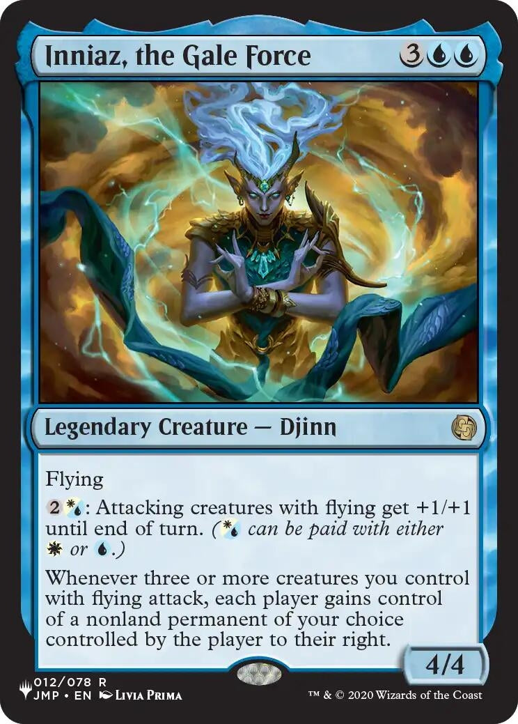 Image for Inniaz, the Gale Force (The List Reprints) (12) (LIST) - Magic: The Gathering