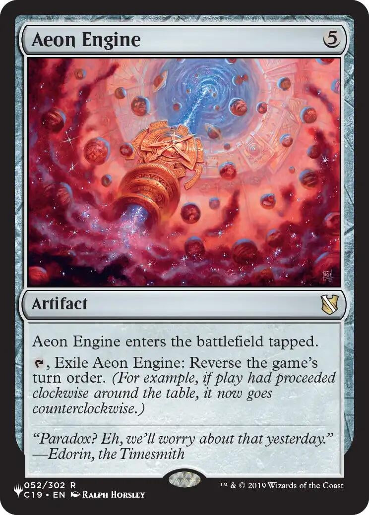 Image for Aeon Engine (The List Reprints) (52) (LIST) - Magic: The Gathering