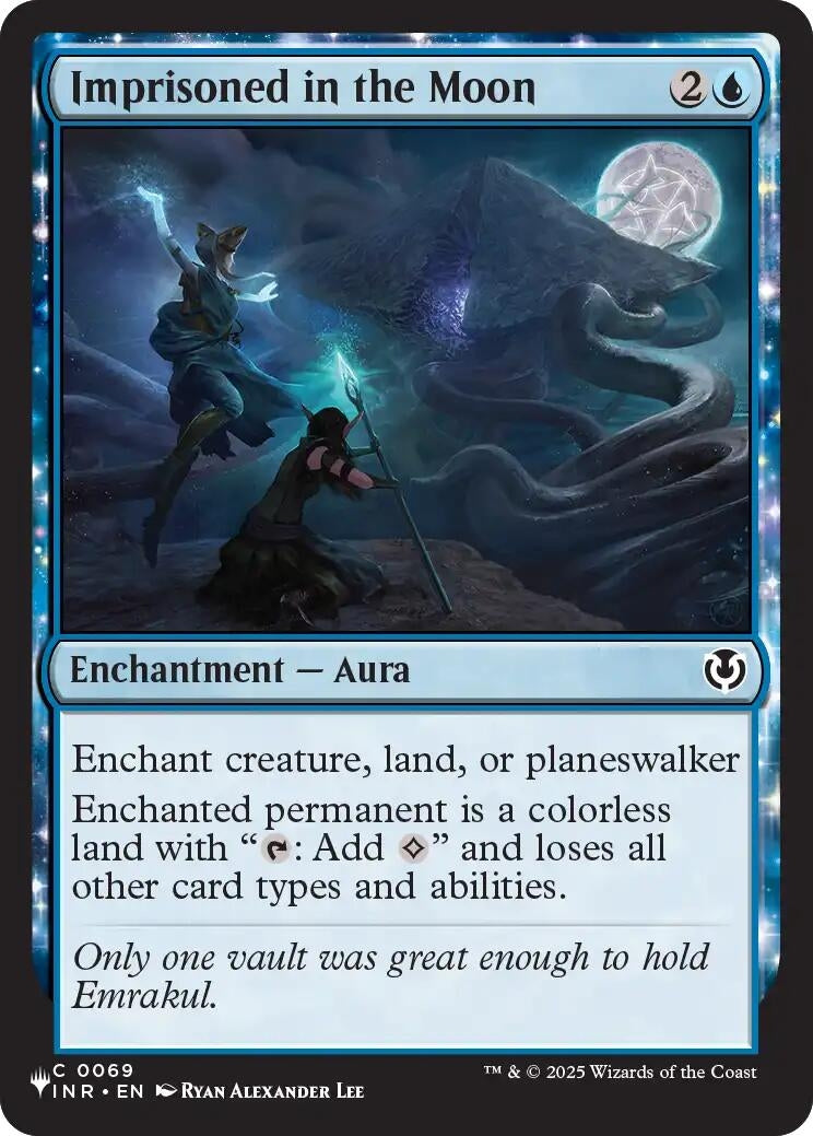 Image for Imprisoned in the Moon (The List Reprints) (69) (LIST) - Magic: The Gathering