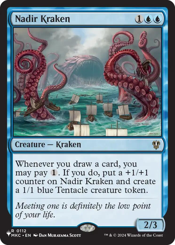 Image for Nadir Kraken (The List Reprints) (112) (LIST) - Magic: The Gathering