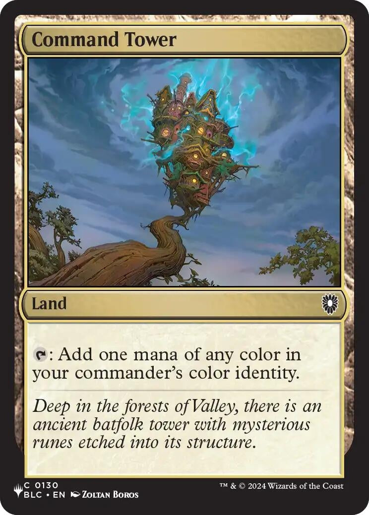 Image for Command Tower (BLC) (The List Reprints) (130) (LIST) - Magic: The Gathering