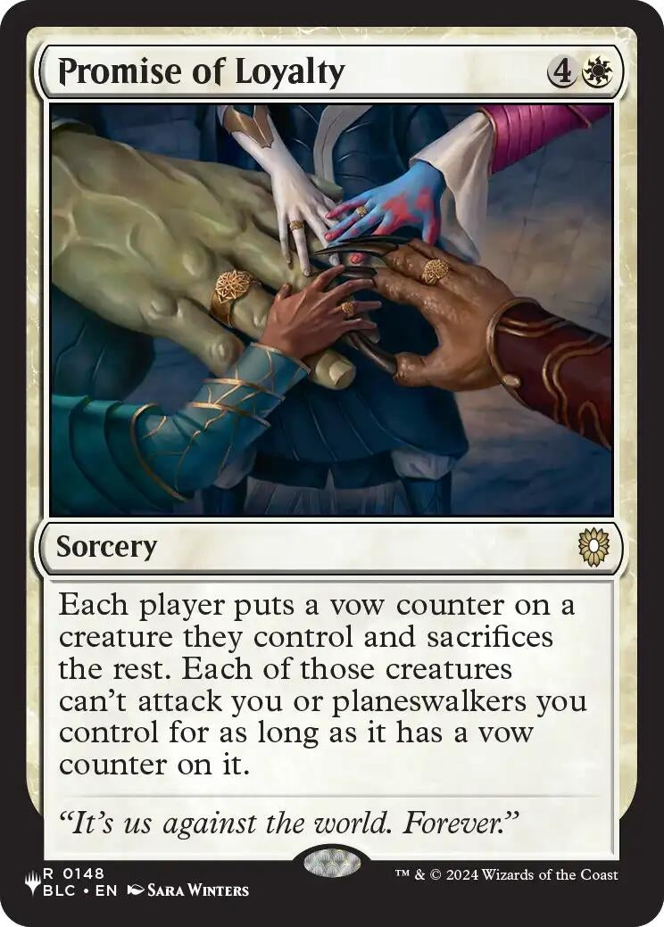 Image for Promise of Loyalty (The List Reprints) (148) (LIST) - Magic: The Gathering