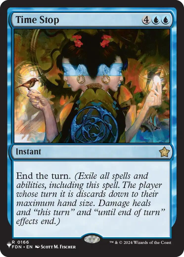 Image for Time Stop (The List Reprints) (166) (LIST) - Magic: The Gathering