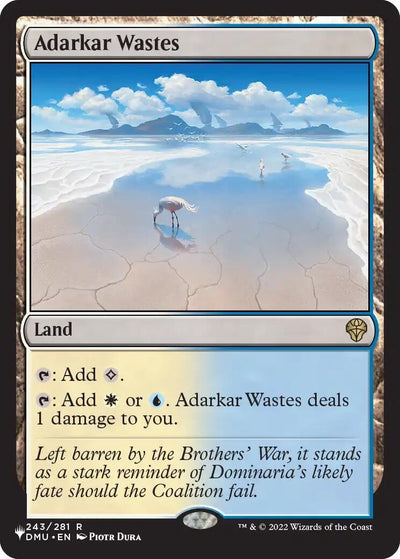 Adarkar Wastes (DMU) (The List Reprints) (243) (LIST)
