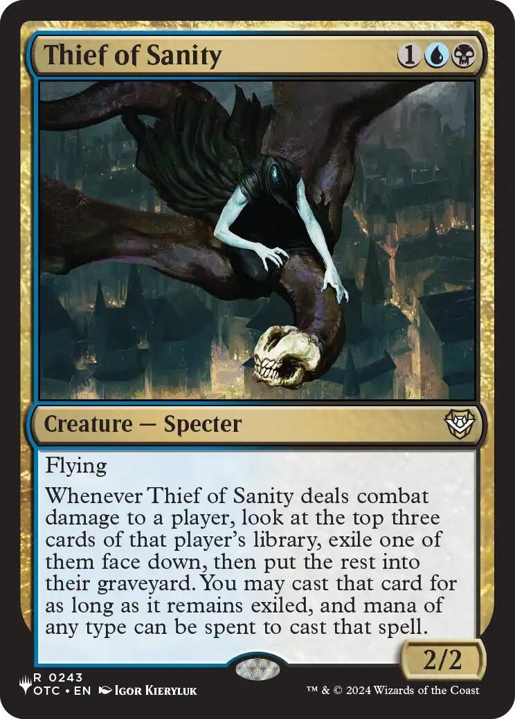 Image for Thief of Sanity (The List Reprints) (243) (LIST) - Magic: The Gathering