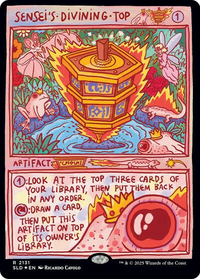 Sensei's Divining Top (Secret Lair Drop Series) (2131) (SLD)