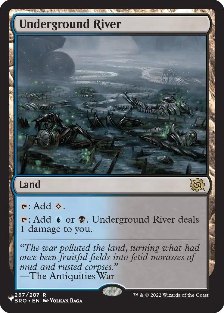 Image for Underground River (The List Reprints) (267) (LIST) - Magic: The Gathering