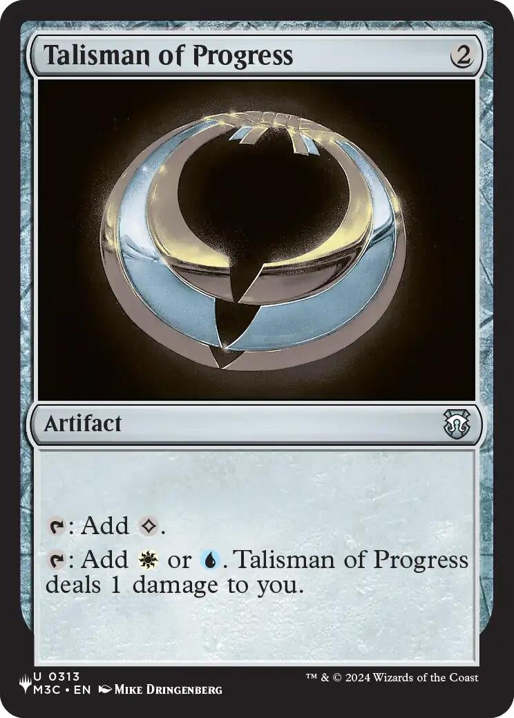 Image for Talisman of Progress (The List Reprints) (313) (LIST) - Magic: The Gathering