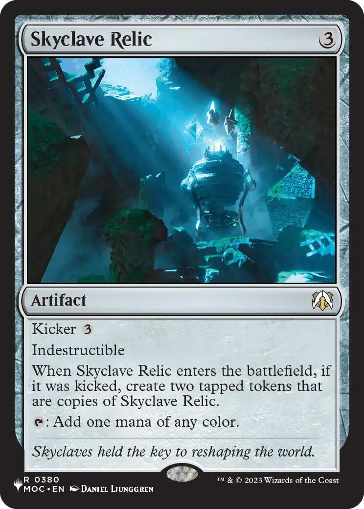 Image for Skyclave Relic (The List Reprints) (LIST) - Magic: The Gathering