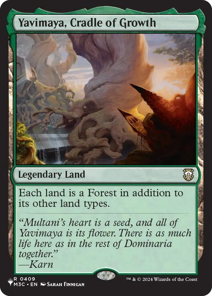 Image for Yavimaya, Cradle of Growth (The List Reprints) (LIST) - Magic: The Gathering