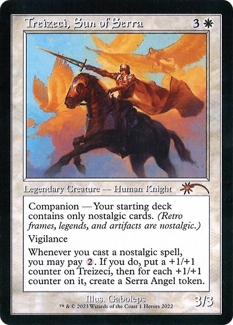 Image for Treizeci, Sun of Serra (Unique and Miscellaneous Promos) (UMP) - Magic: The Gathering