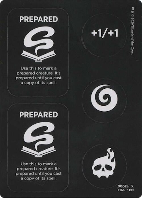 Image for Punch Card Token (Reality Fracture) (2a // 2b) (FRA) - Magic: The Gathering