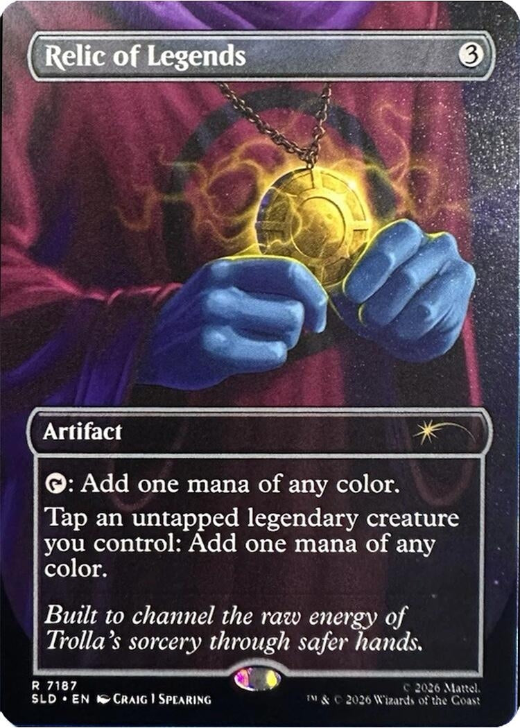 Image for Relic of Legends (7187) (Secret Lair Drop Series) (7187) (SLD) - Magic: The Gathering