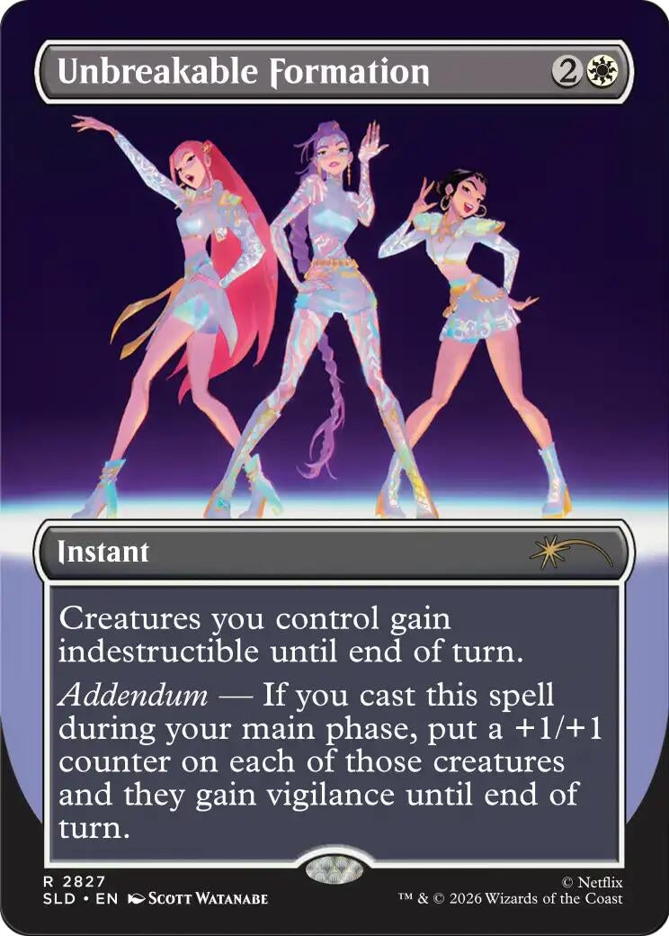 Image for Unbreakable Formation (2827) (Secret Lair Drop Series) (2827) (SLD) - Magic: The Gathering