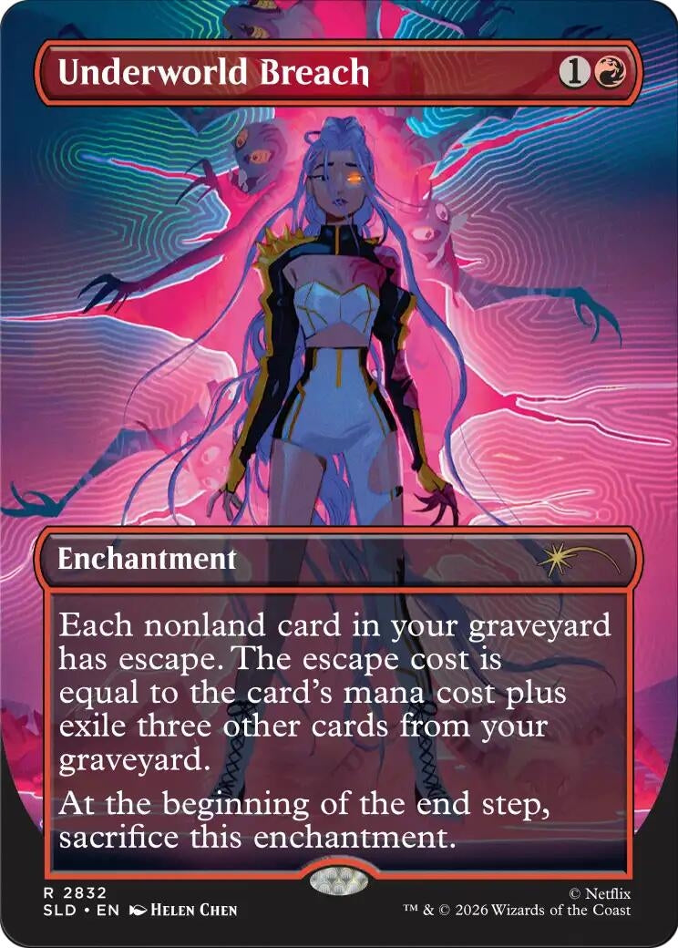 Image for Underworld Breach (2832) (Secret Lair Drop Series) (2832) (SLD) - Magic: The Gathering