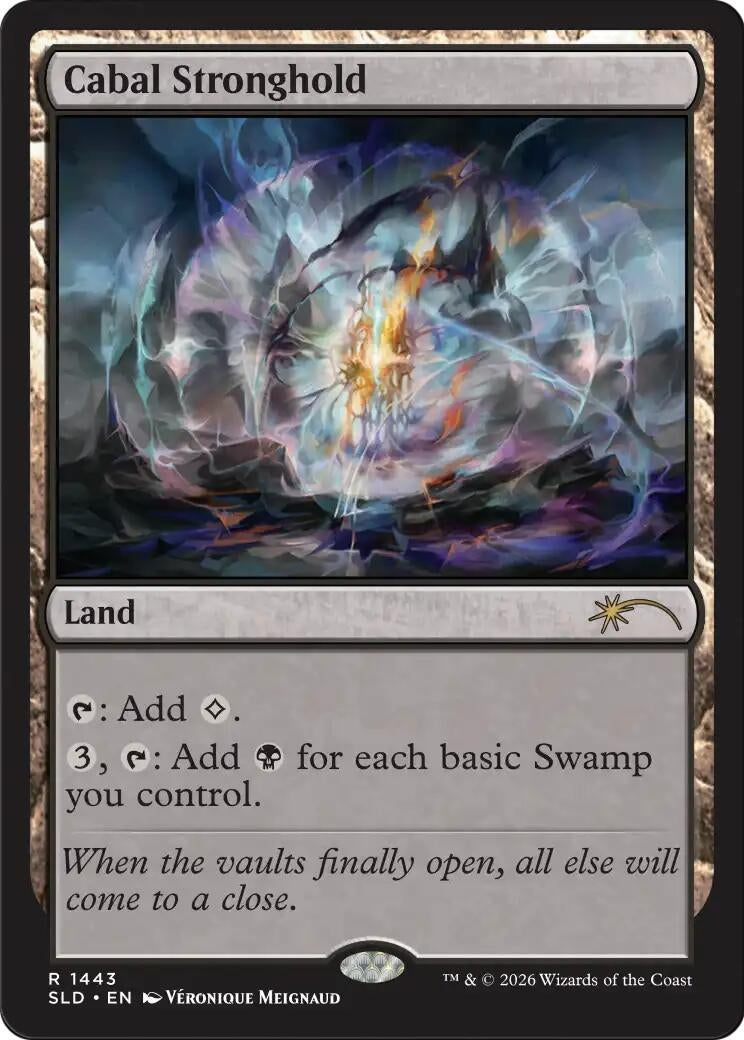 Image for Cabal Stronghold (Secret Lair Drop Series) (1443) (SLD) - Magic: The Gathering
