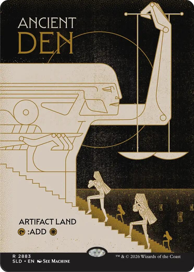 Image for Ancient Den (2883) (Secret Lair Drop Series) (2883) (SLD) - Magic: The Gathering