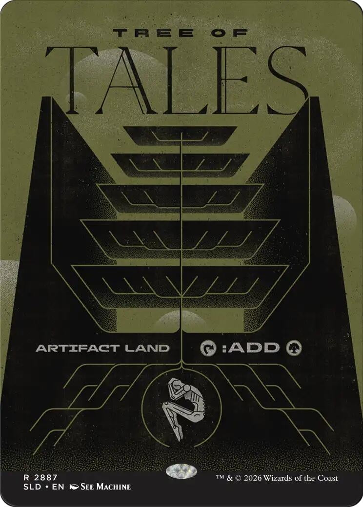 Image for Tree of Tales (2887) (Secret Lair Drop Series) (2887) (SLD) - Magic: The Gathering