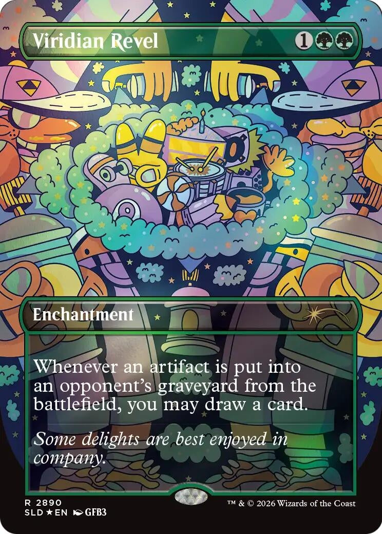 Image for Viridian Revel (Secret Lair Drop Series) (2890) (SLD) - Magic: The Gathering
