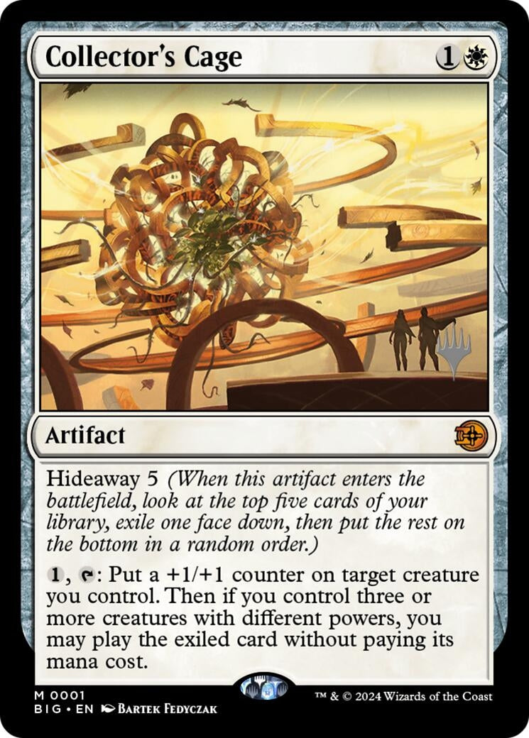 Image for Collector's Cage (Promo Pack: Reality Fracture) (1) (PPFRA) - Magic: The Gathering