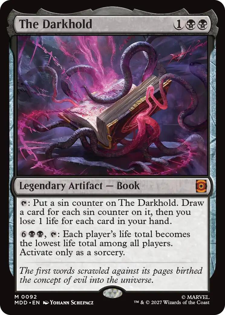 Image for The Darkhold (Marvel: Darkhold Destiny) (92) (MDD) - Magic: The Gathering