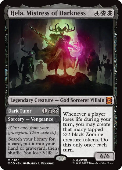 Hela, Mistress of Darkness (Marvel: Darkhold Destiny) (106) (MDD)