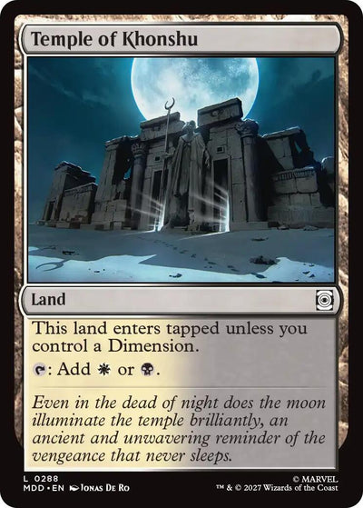 Temple of Khonshu (Marvel: Darkhold Destiny) (288) (MDD)