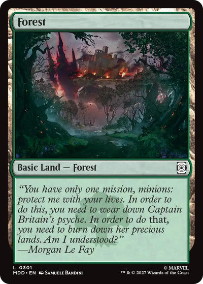Forest (0301) (Marvel: Darkhold Destiny) (301) (MDD)