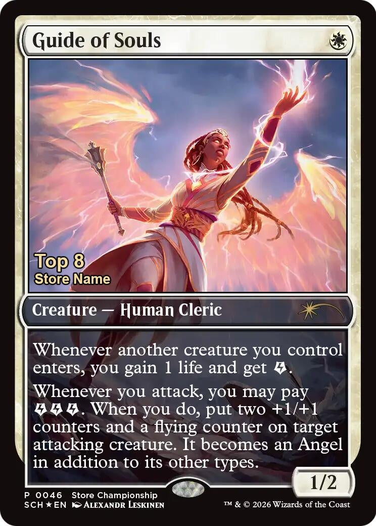 Image for Guide of Souls (Top 8) (Game Day & Store Championship Promos) (46) (GAME) - Magic: The Gathering