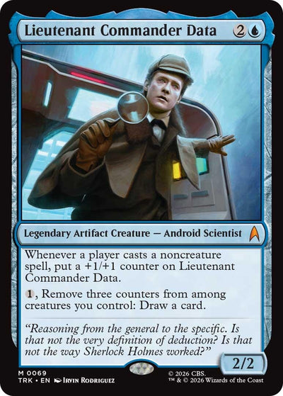 Lieutenant Commander Data (Star Trek) (69) (TRK)