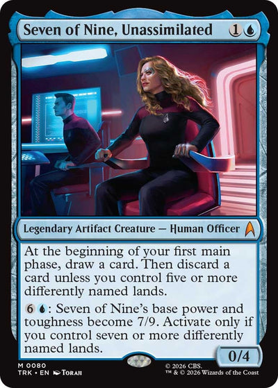 Seven of Nine, Unassimilated (Star Trek) (80) (TRK)
