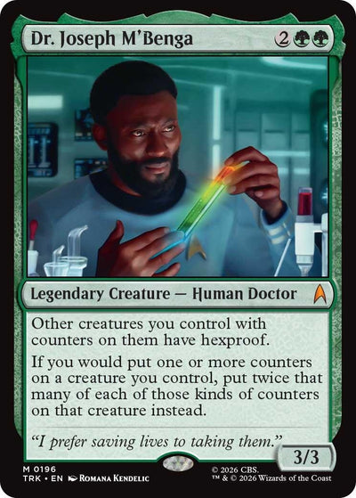Dr. Joseph M'Benga (Star Trek) (196) (TRK)