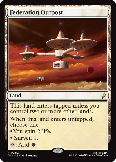 Federation Outpost (Star Trek) (282) (TRK)
