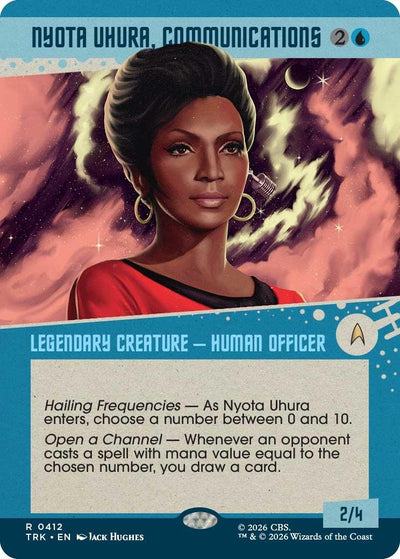 Nyota Uhura, Communications (Showcase) (Star Trek) (412) (TRK)