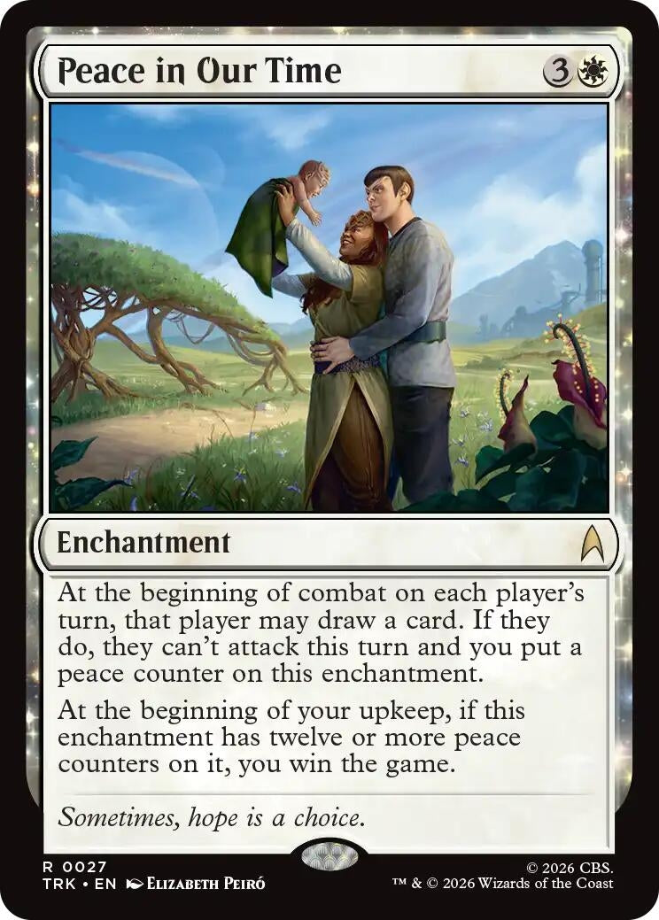 Image for Peace in Our Time (Star Trek) (27) (TRK) - Magic: The Gathering