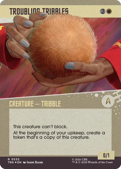 Troubling Tribbles (Showcase) (Surge Foil) (Star Trek) (532) (TRK)