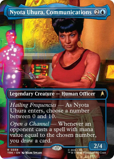 Nyota Uhura, Communications (Borderless) (Star Trek) (358) (TRK)