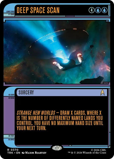 Deep Space Scan (Showcase) (Star Trek) (370) (TRK)