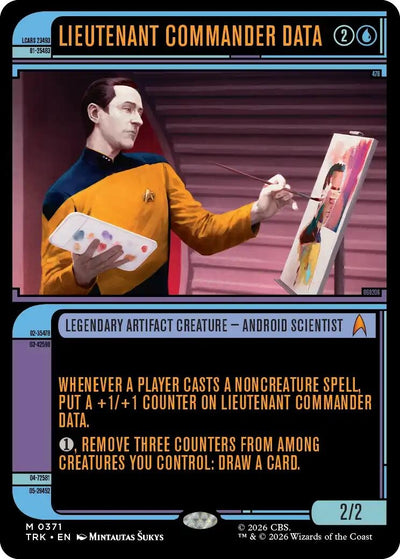 Lieutenant Commander Data (Showcase) (Star Trek) (371) (TRK)