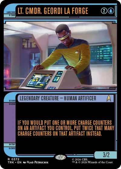 Lt. Cmdr. Geordi La Forge (Showcase) (Star Trek) (372) (TRK)