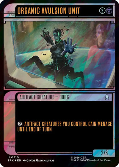 Organic Avulsion Unit (Showcase) (Surge Foil) (Star Trek) (510) (TRK)