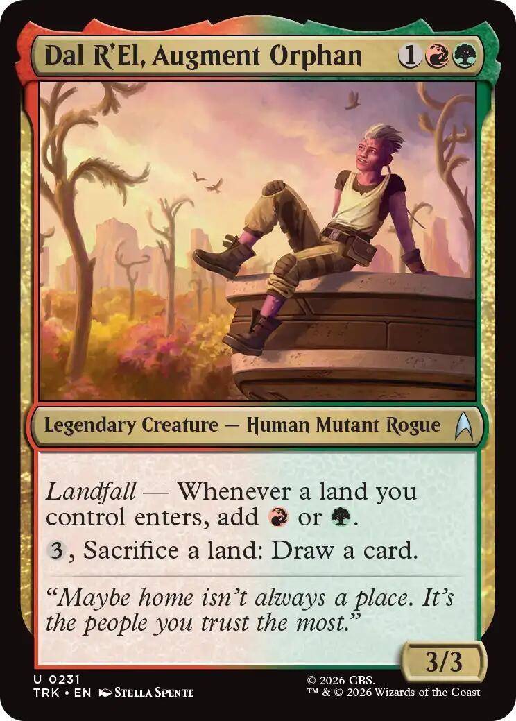 Image for Dal R'El, Augment Orphan (Star Trek) (231) (TRK) - Magic: The Gathering