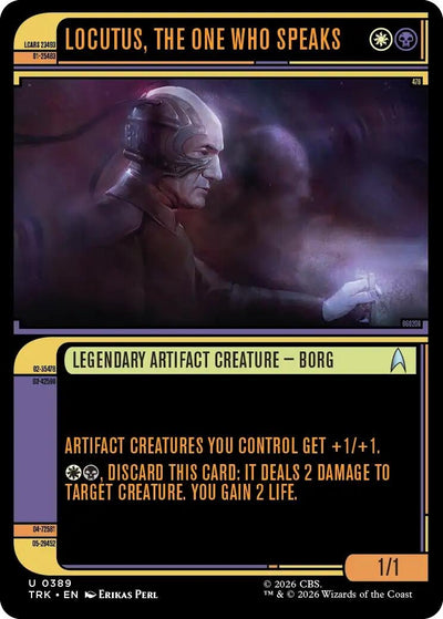 Locutus, the One Who Speaks (Showcase) (Star Trek) (389) (TRK)