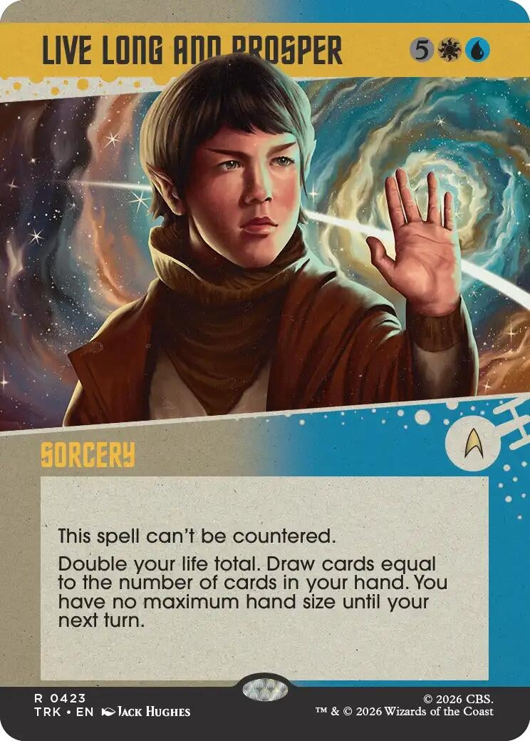 Image for Live Long and Prosper (Showcase) (Star Trek) (423) (TRK) - Magic: The Gathering