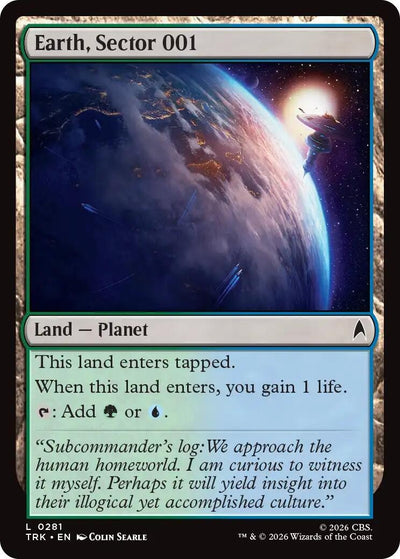 Earth, Sector 001 (Star Trek) (281) (TRK)