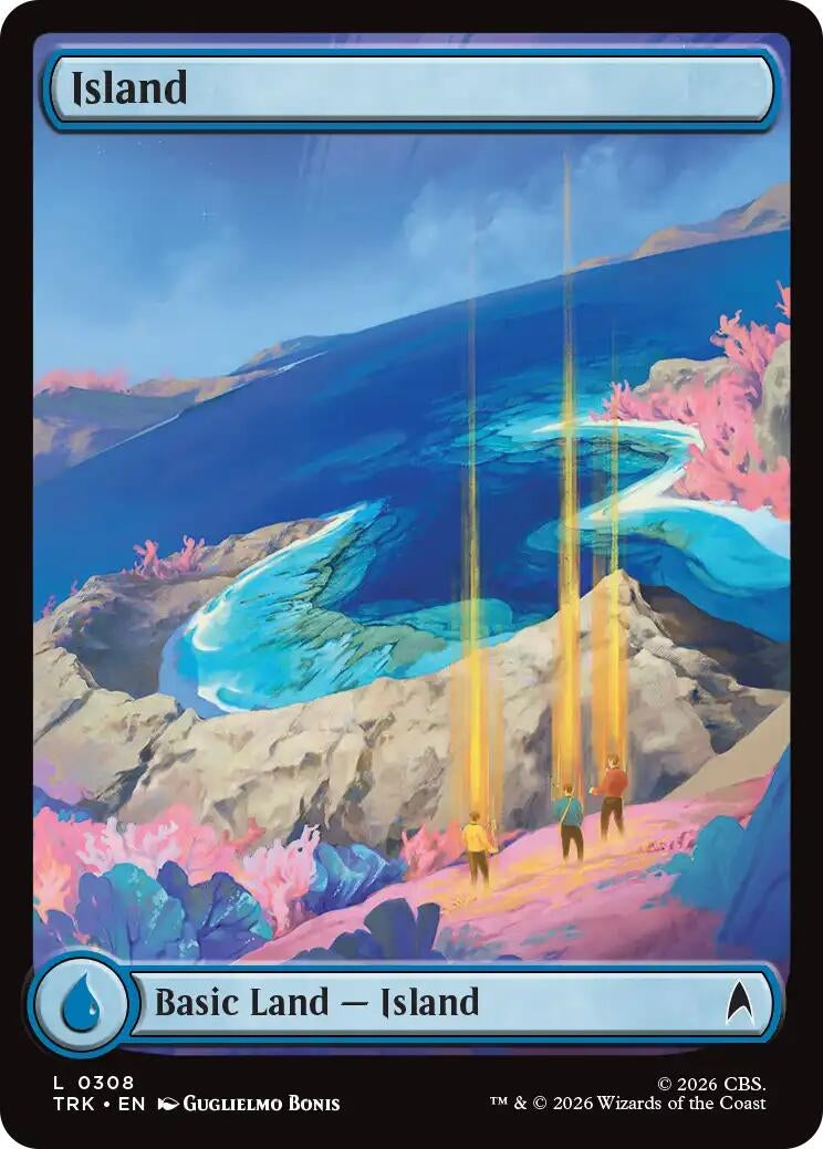 Image for Island (0308) (Star Trek) (308) (TRK) - Magic: The Gathering