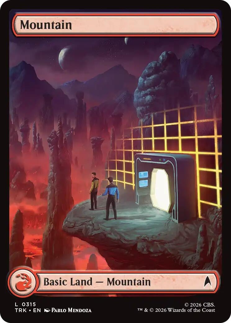 Image for Mountain (0315) (Star Trek) (315) (TRK) - Magic: The Gathering