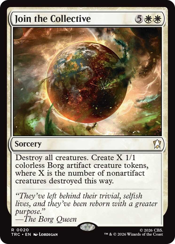 Image for Join the Collective (Commander: Star Trek) (20) (TRC) - Magic: The Gathering
